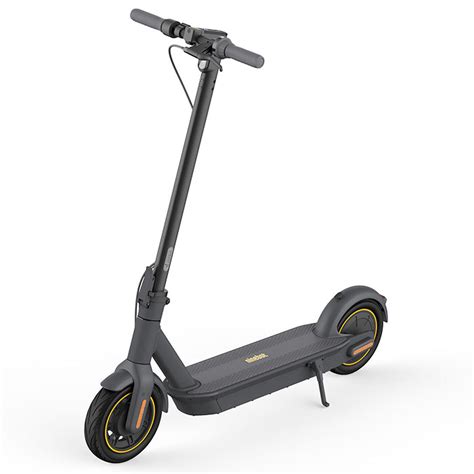 The following table shows approximate maximum speed limits based on the battery charge levels: Regular tires Battery Charge Level (approximate) km/h mph 100% - 90% 23. . Ninebot max g30 serial number